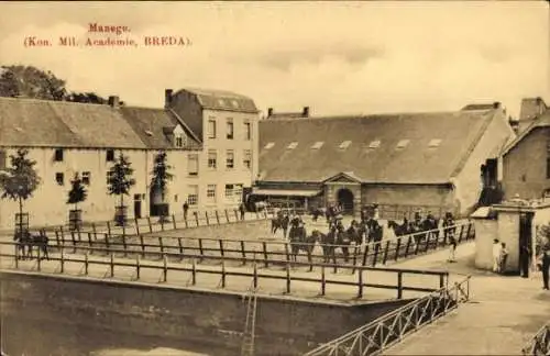 Ak Breda Nordbrabant Niederlande, Reitschule