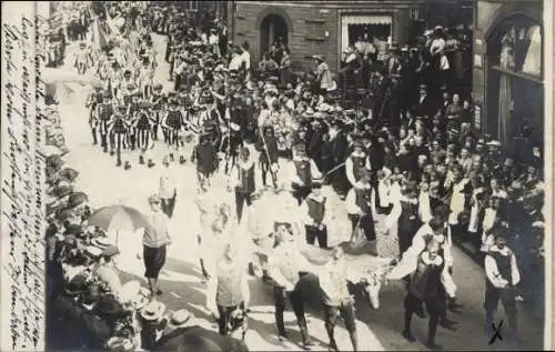 Foto Ak Zwickau in Sachsen, Festzug 1906