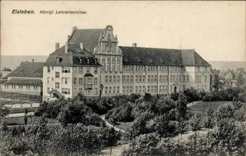 Ak Lutherstadt Eisleben, Königl. Lehrerseminar