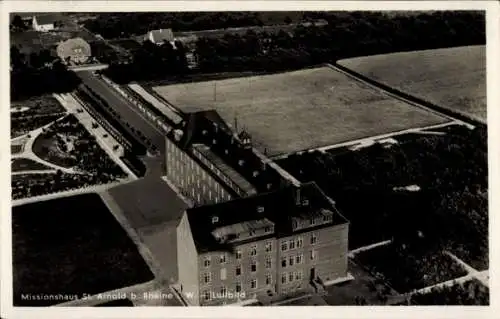 Ak St. Arnold Neuenkirchen Nordrhein Westfalen, Missionshaus, Luftbild