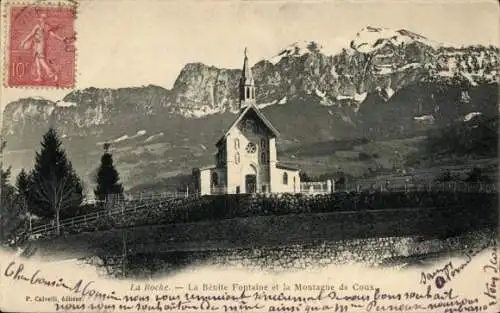 Ak La Roche sur Foron Haute Savoie, La Benite Fontaine, Montagne de Coux