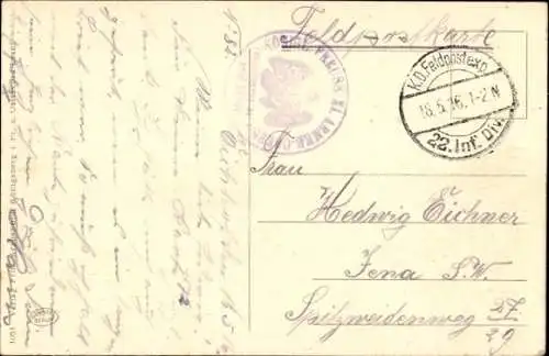 Ak Jelgava Mitau Lettland, Palais-Straße, Winteransicht