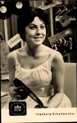 Ak Schauspielerin Ingeborg Schumacher, Portrait