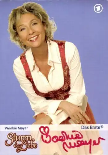 Ak Schauspielerin Wookie Mayer, Portrait, Autogramm