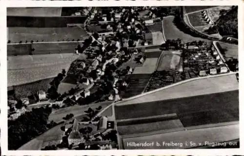 Ak Hilbersdorf in Sachsen, Fliegeraufnahme