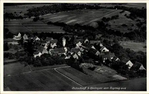 Ak Aichschieß Aichwald in Baden Württemberg, Fliegeraufnahme