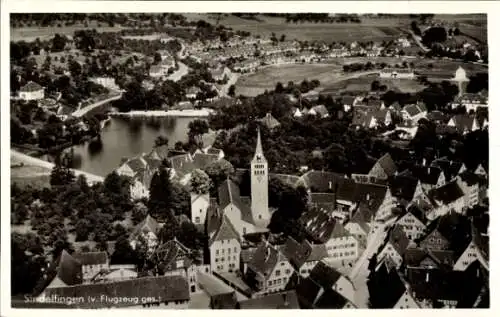 Ak Sindelfingen in Württemberg, Fliegeraufnahme