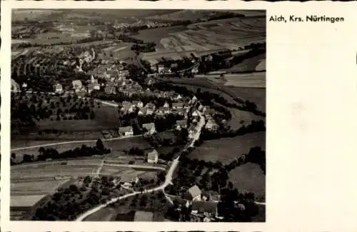 Ak Aich Aichtal bei Nürtingen Württemberg, Fliegeraufnahme