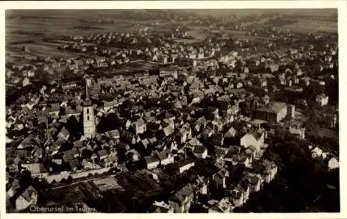 Ak Oberursel im Taunus Hessen, Fliegeraufnahme