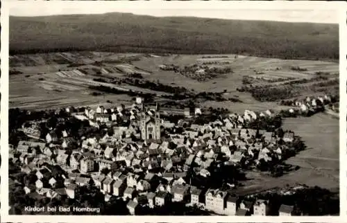 Ak Kirdorf Bad Homburg vor der Höhe Hessen, Fliegeraufnahme