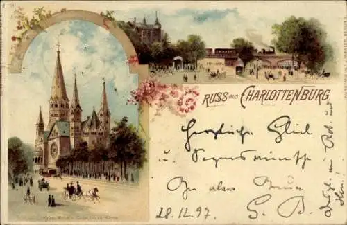 Litho Berlin Charlottenburg, Kaiser-Wilhelm-Gedächtniskirche