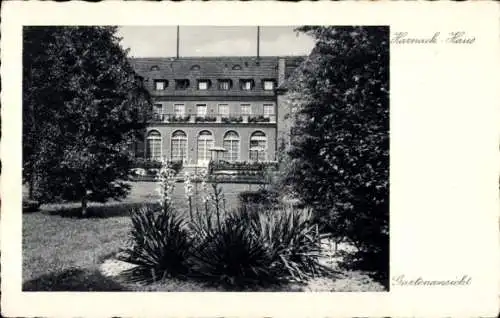 Ak Dahlem Berlin Zehlendorf, Harnack Haus, Ihnestraße, Garten