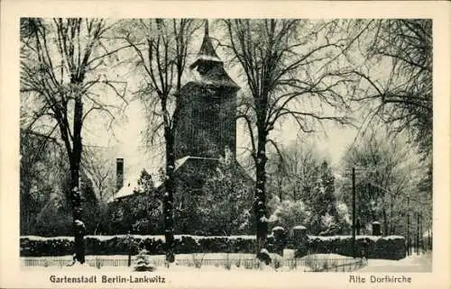 Ak Berlin Steglitz Lankwitz, Alte Dorfkirche