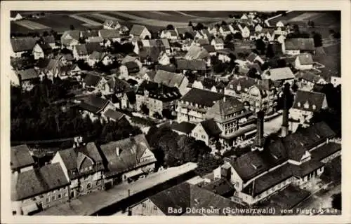 Ak Bad Dürrheim im Schwarzwald, Fliegeraufnahme