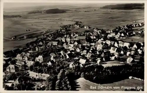 Ak Bad Dürrheim im Schwarzwald, Fliegeraufnahme