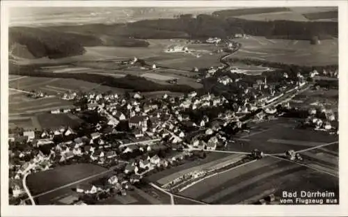 Ak Bad Dürrheim im Schwarzwald, Fliegeraufnahme