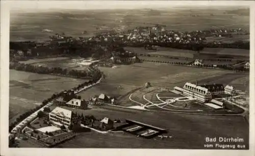 Ak Bad Dürrheim im Schwarzwald, Fliegeraufnahme