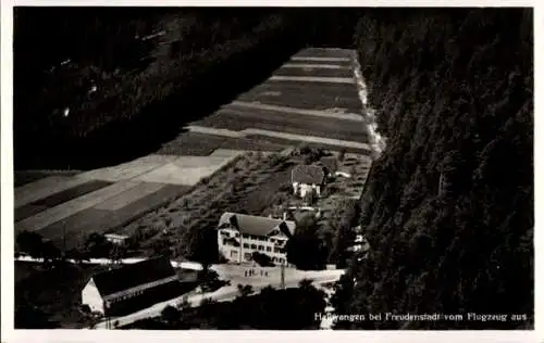 Ak Hallwangen Dornstetten im Schwarzwald Württemberg, Fliegeraufnahme