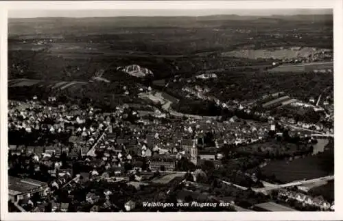 Ak Waiblingen in Württemberg, Fliegeraufnahme