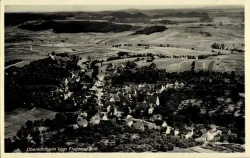 Ak Obersontheim in Württemberg, Fliegeraufnahme