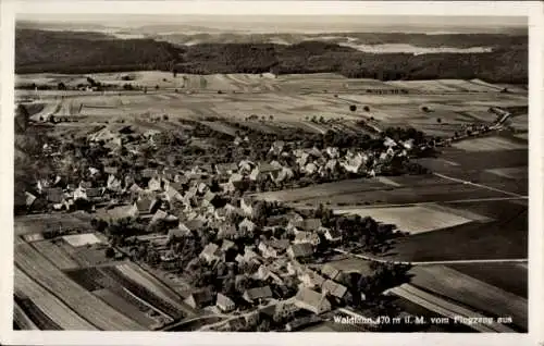 Ak Waldtann Kreßberg in Württemberg, Fliegeraufnahme