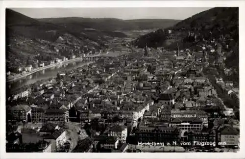 Ak Heidelberg am Neckar, Luftaufnahme