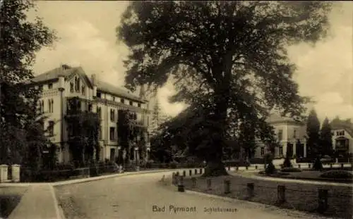 Ak Bad Pyrmont in Niedersachsen, Schloßstraße