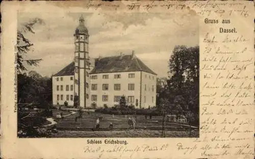 Ak Dassel am Solling, Schloss Erichsburg