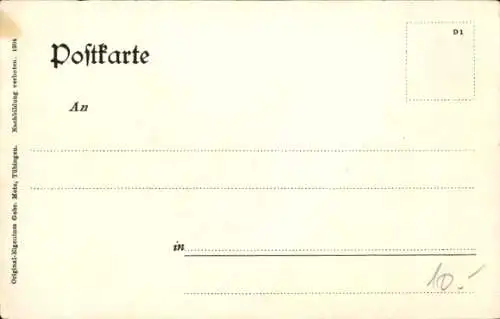 Ak Bad Freyersbach Bad Peterstal Griesbach im Schwarzwald, Teilansicht, Gasthaus