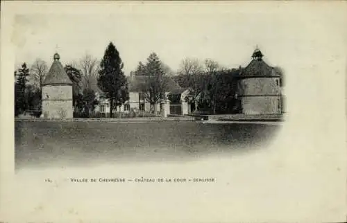 Ak Senlisse Yvelines, Chateau de la cour