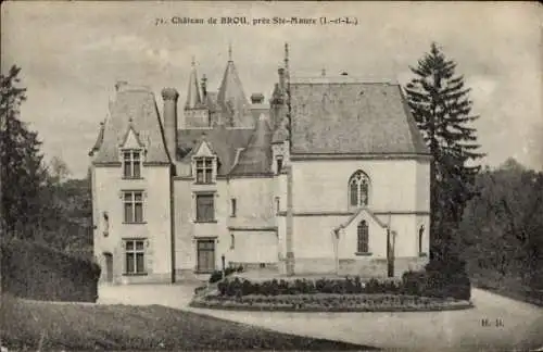 Ak Sainte Maure de Touraine Indre et Loire, Chateau de Brou