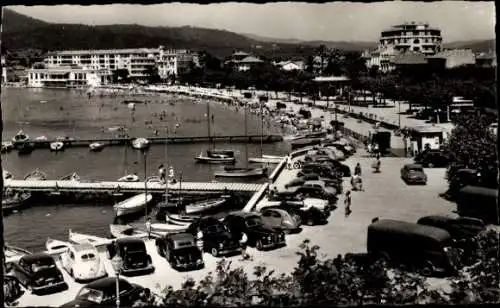 Ak Sainte Maxime Var, Hafen, Strand