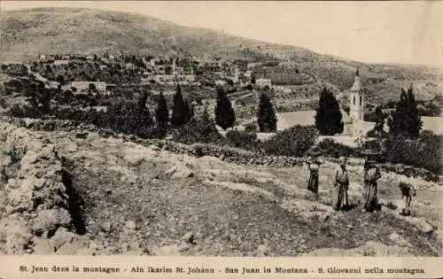 Ak Ain Karim En Kerem Jerusalem Israel, Panorama