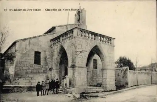 Ak St-Remy-de-Provence Bouches du Rhone, Kapelle Notre Dame