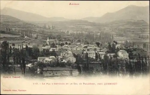 Ak Le Pla d'Artigues Ariège, et Col de Pailmeres