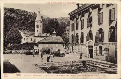 Ak Ax les Thermes Ariege, l'Hopita, Bassin des ladres