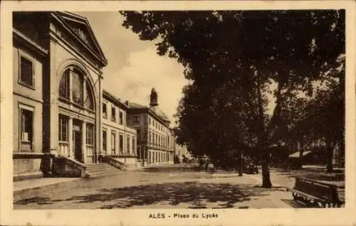 Ak Alès Alais Gard, Place du Lycée