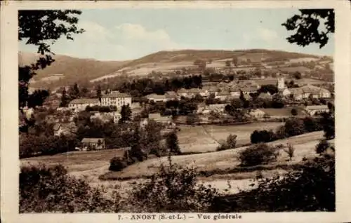 Ak Anost Saône et Loire, Gesamtansicht