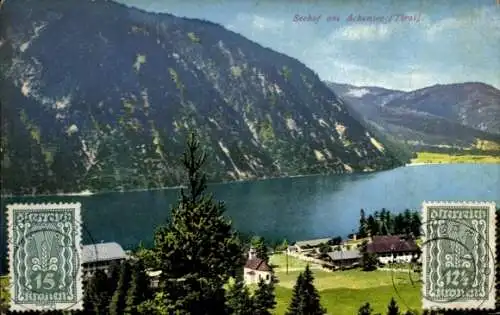 Ak Seehof am Achensee Tirol, Gesamtansicht