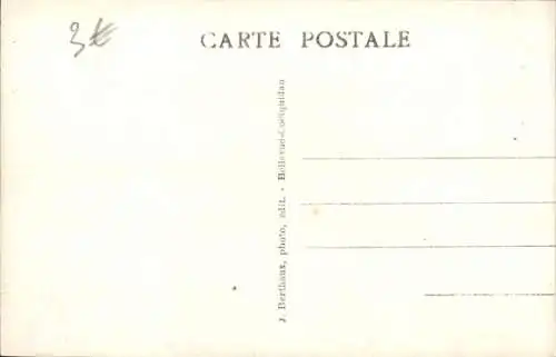 Ak Camp de Coëtquidan Morbihan, Französische Soldaten, Militärkapelle