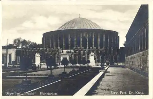 Ak Düsseldorf am Rhein, Gesolei, Große Ausstellung Düsseldorf 1926, Planetarium