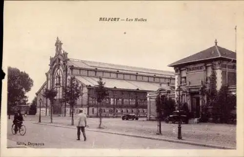 Ak Belfort Beffert Beffort Territoire de Belfort, Les Halles