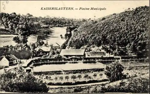 Ak Kaiserslautern in der Pfalz, Schwimmbad