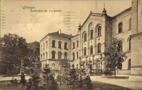 Ak Göttingen in Niedersachsen, Auditorium der Universität