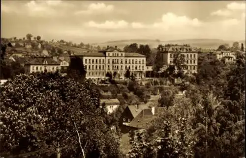 Ak Zschopau im Erzgebirge Sachsen, Blick auf die Oberschule