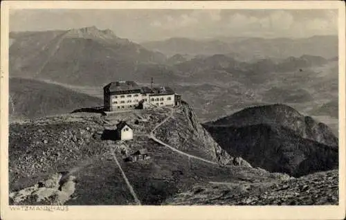 Ak Berchtesgaden in Oberbayern, Watzmannhaus