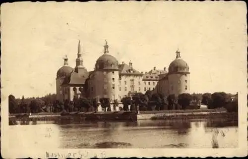 Foto Ak Moritzburg in Sachsen, Jagdschloss