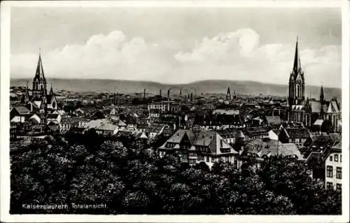 Ak Kaiserslautern in der Pfalz, Totalansicht