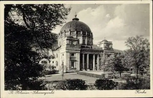 Ak St. Blasien im Schwarzwald, Kirche