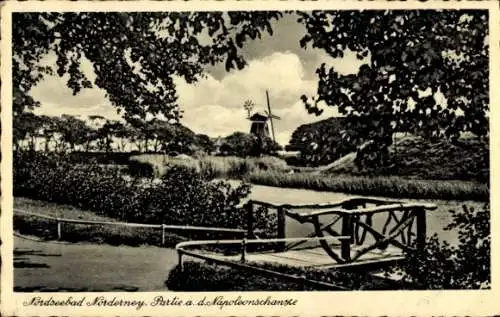 Ak Norderney in Ostfriesland, Napoleonschanze